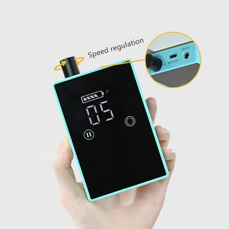 Portable Nail Drill Machine Sander Developed Hollow Cup Motor Quiet Professional Touch