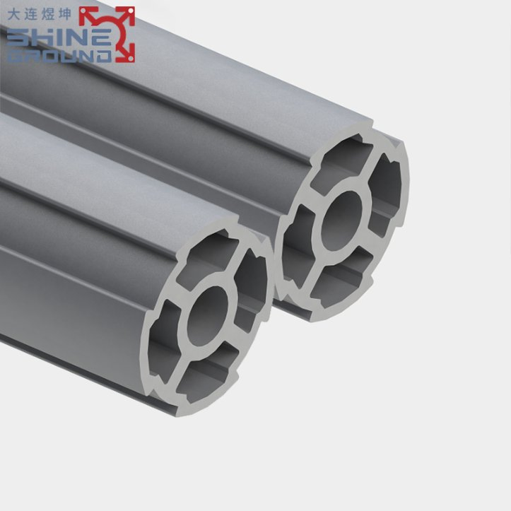 Extrusion Rack Aluminium Profile Pipe & Joint System for Material Rack