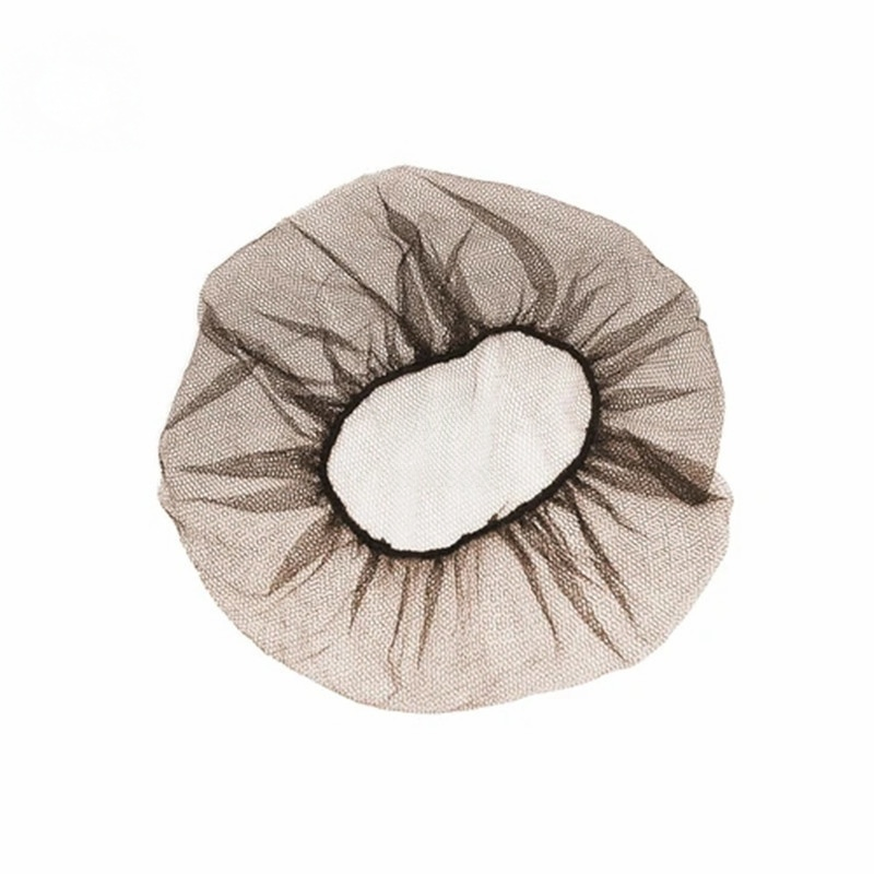 Disposable Breathable Honeycomb Nylon Hair Nets Hair Cover for Food Service Workers