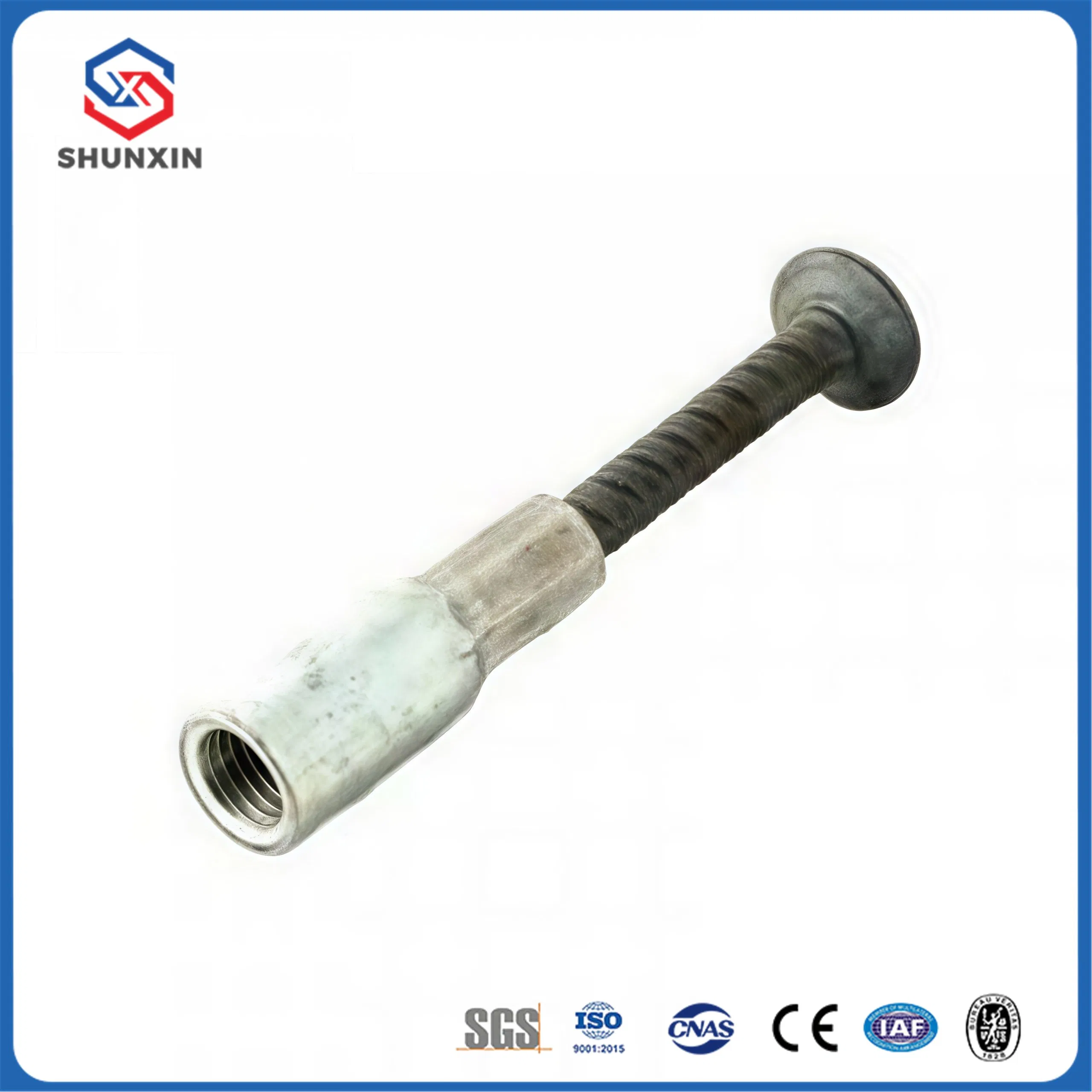 Анкерная шпилька с волнистой резьбой для сборного бетона