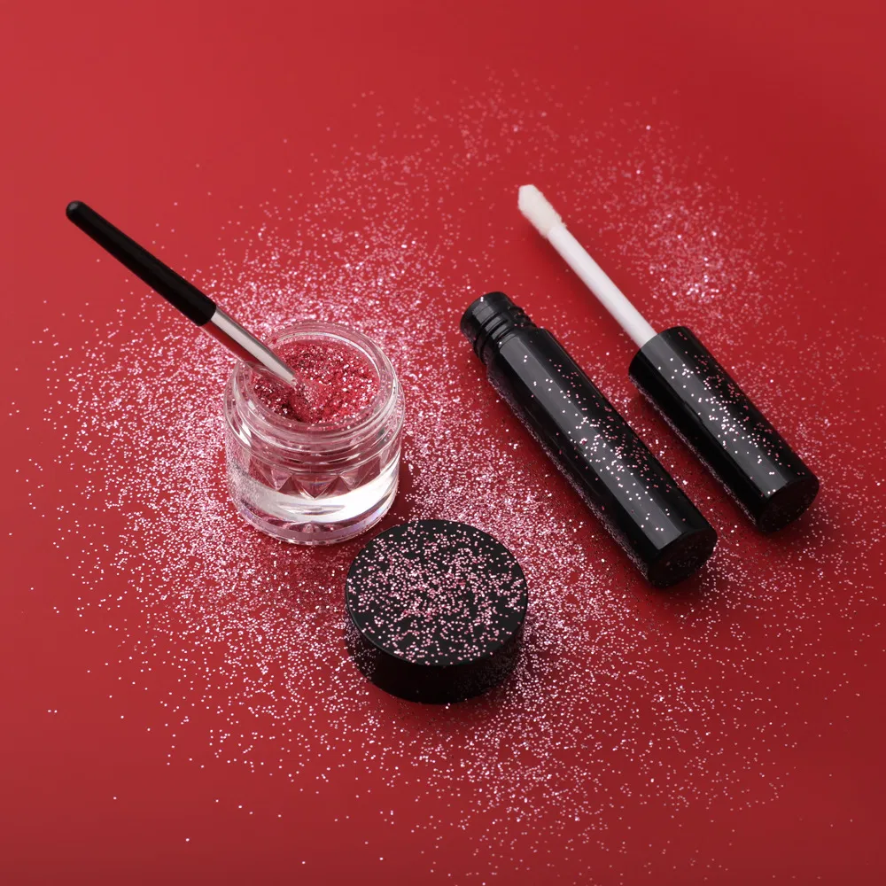 All-in-One Glitter Makeup Kit: Eyeshadow, Lip & Primer