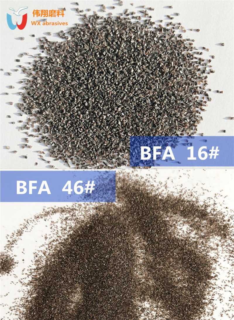 Коричневый электрокорунд Fepa F16-F220 для пескоструйки