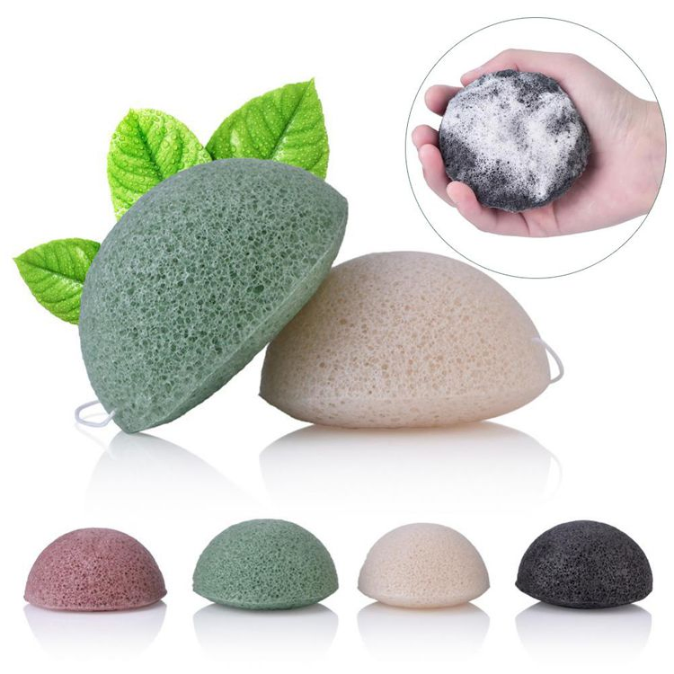 100% Natural Konjac Sponge Facial Cleansing Sponge