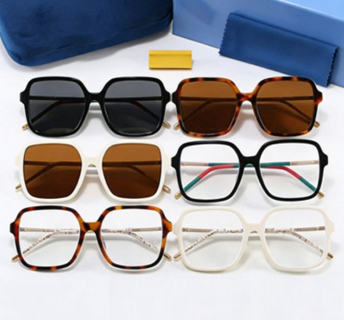 High Quality Vogue Luxury Eyeglasses Acetate Optical Frames Reading Glasses Anti Blue Light Eyewear for Men Women OEM ODM Logo