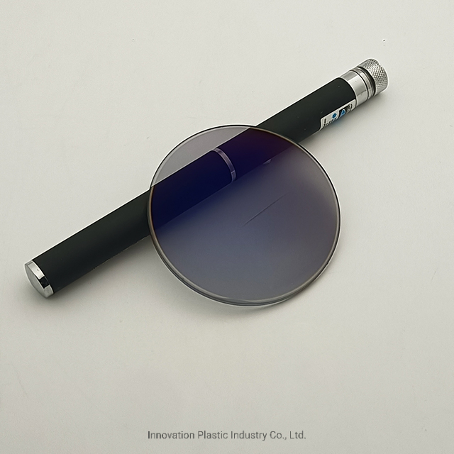 Prescription 1.56 Hmc Blue Blocking Flat Top Photochromic Optical Lens