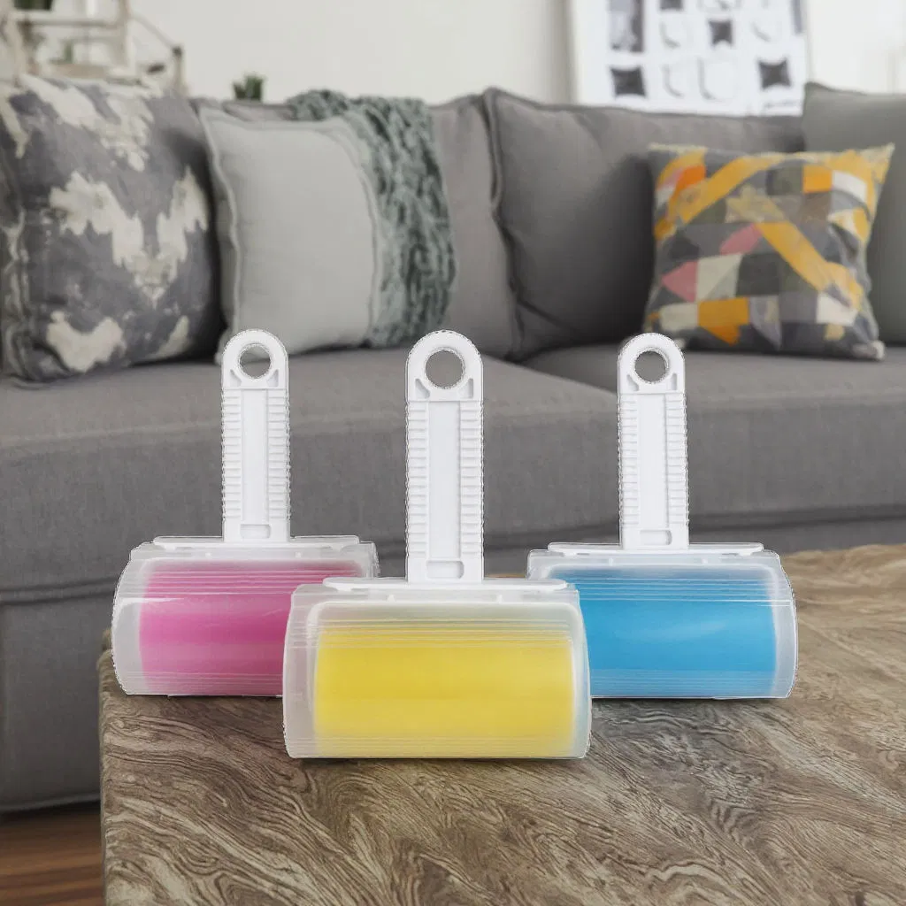 High-Adhesive PU Lint Roller Washable & Reusable Strong Pet Hair Remover for Home