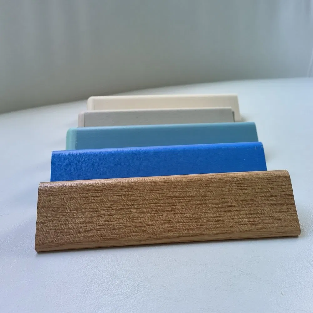 Wood Grain Aluminium and PVC Wall Corner Protector