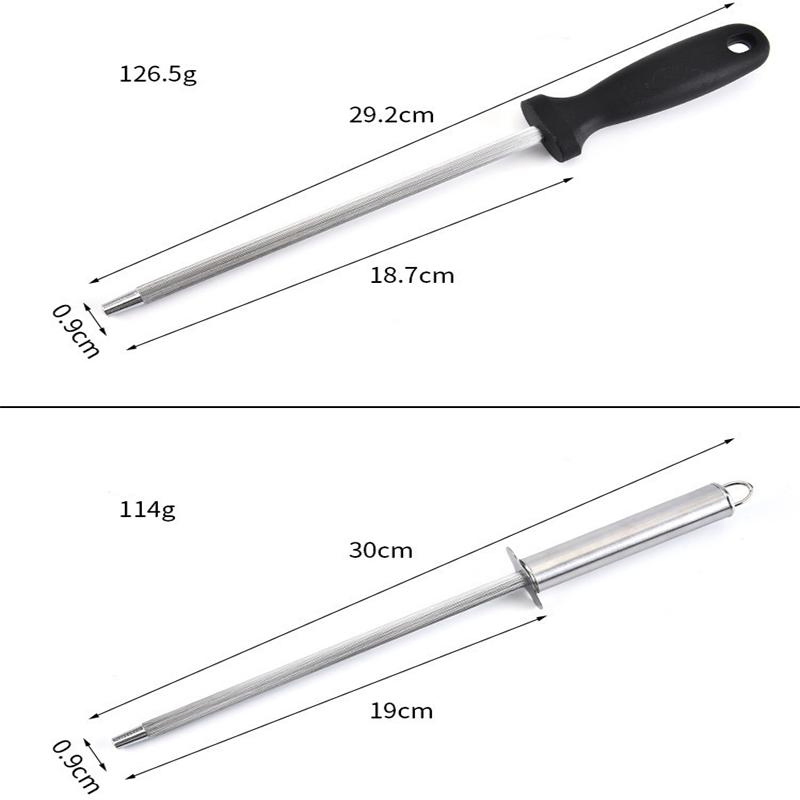 Мусат для заточки ножей Professional Carbon Black, 7 дюймов