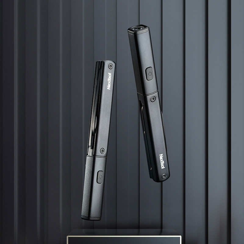 Nextool Stainless Steel Knife Scissors Pocket Multi Tool with Flashlight