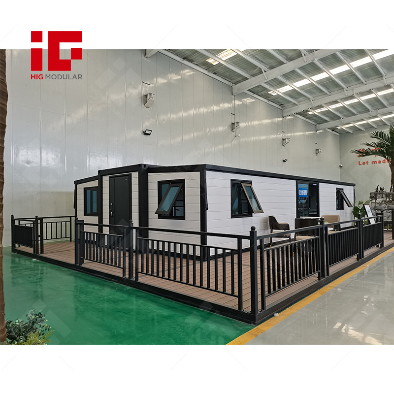 Modular Foldable House Expandable Prefabricated 40FT Luxury Homes Prefab Modern House