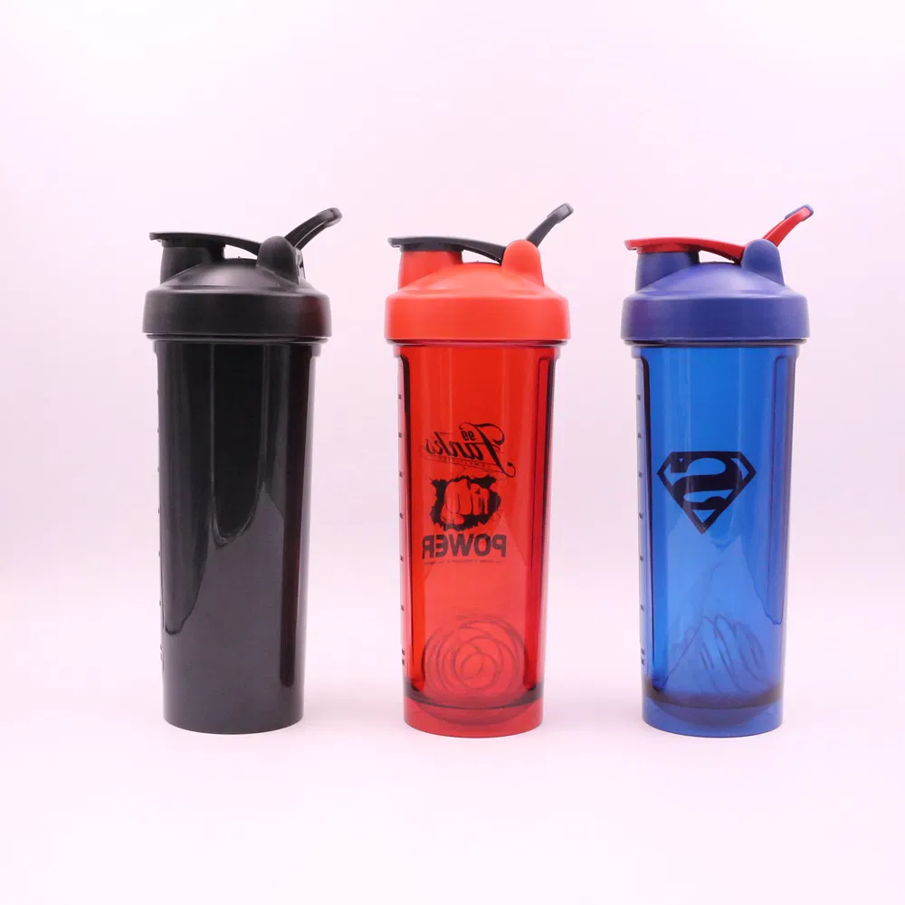 wholesale water bottle gym sports blender ball protein shaker bottle muscle fitness shaker cup