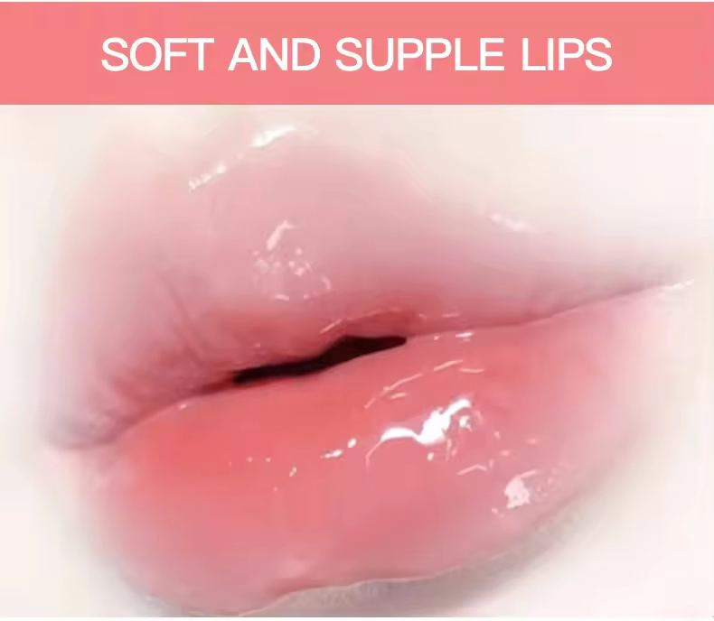 Waterproof Hyaluronic Acid Lip Balm Black Moisturizing Exfoliating Cream with Herbal Ingredients for Dark Lips