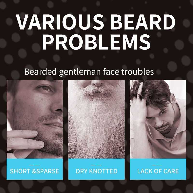 Organic Anti-Hair Loss Moisturizing Smoothing Beard Regrowth Oil