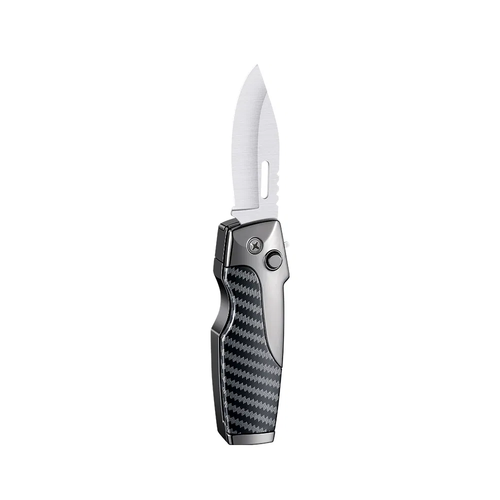 Folding Knife Straight Jet Lighter