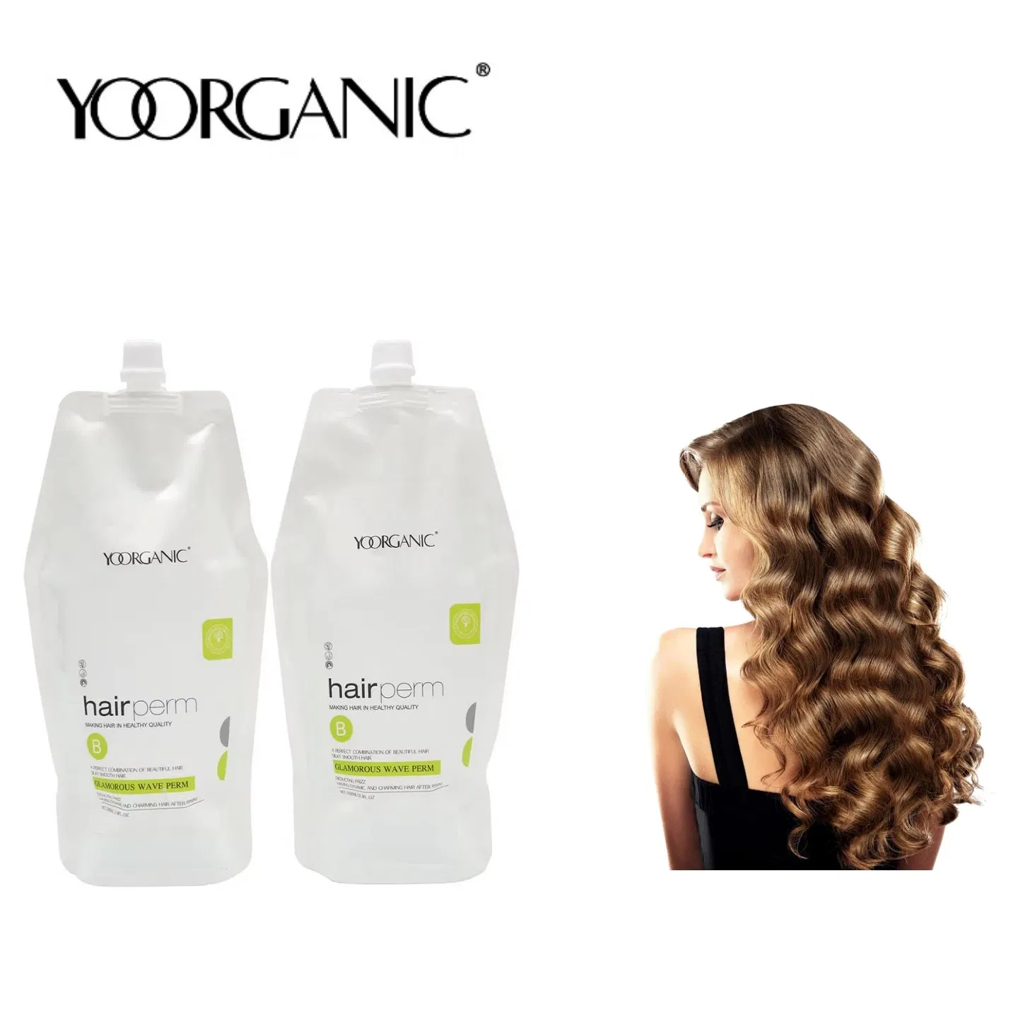 Premium Hair Curly Perm Set Bouncy and Frizz-Free Salon-Quality Bounce