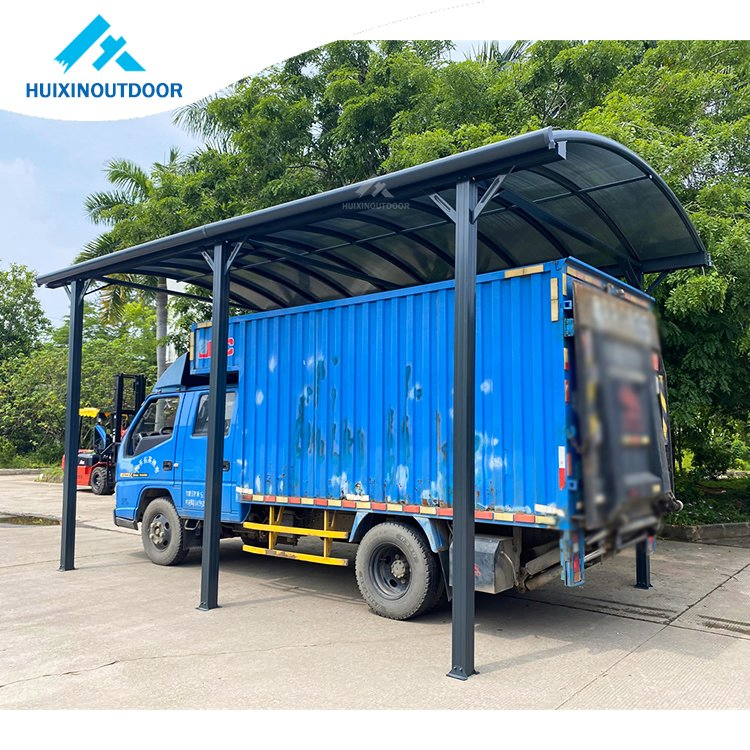 Canopy Outdoor Aluminum Hout RV Attached Demountable Umbrella
