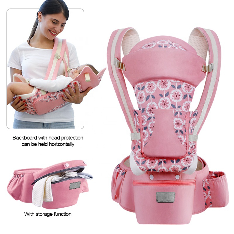 High Quality Newest Type for All Seasons with Hip Seat Baby Backpack Carrier