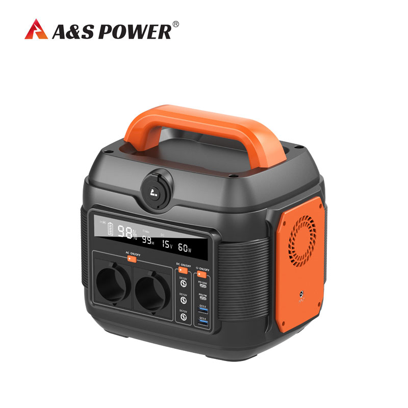 Asp600 160ah 576wh 600W Rechargeable Lithium Ion Battery Multifunctional Portable Li Ion Battery for Outdoor Device Solar Portable Power Station