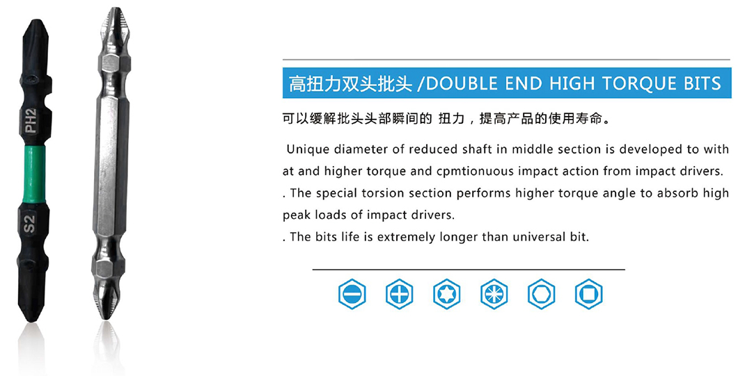 41-Piece Hex Shank Screwdriver Bit Set with Quick Release Feature