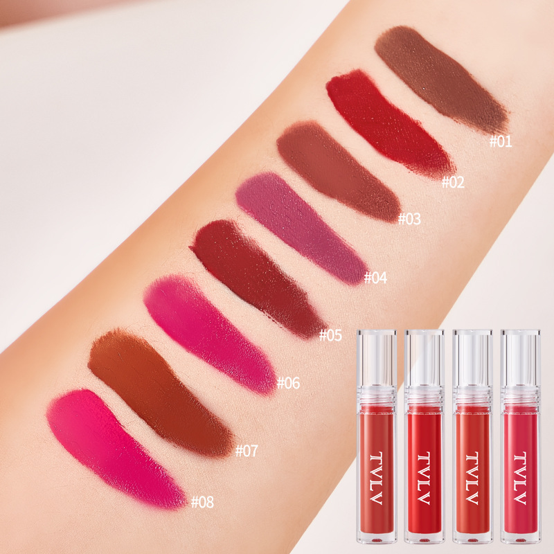 Non-Staining Velvet Lipstick Set - Waterproof Matte Color Collection