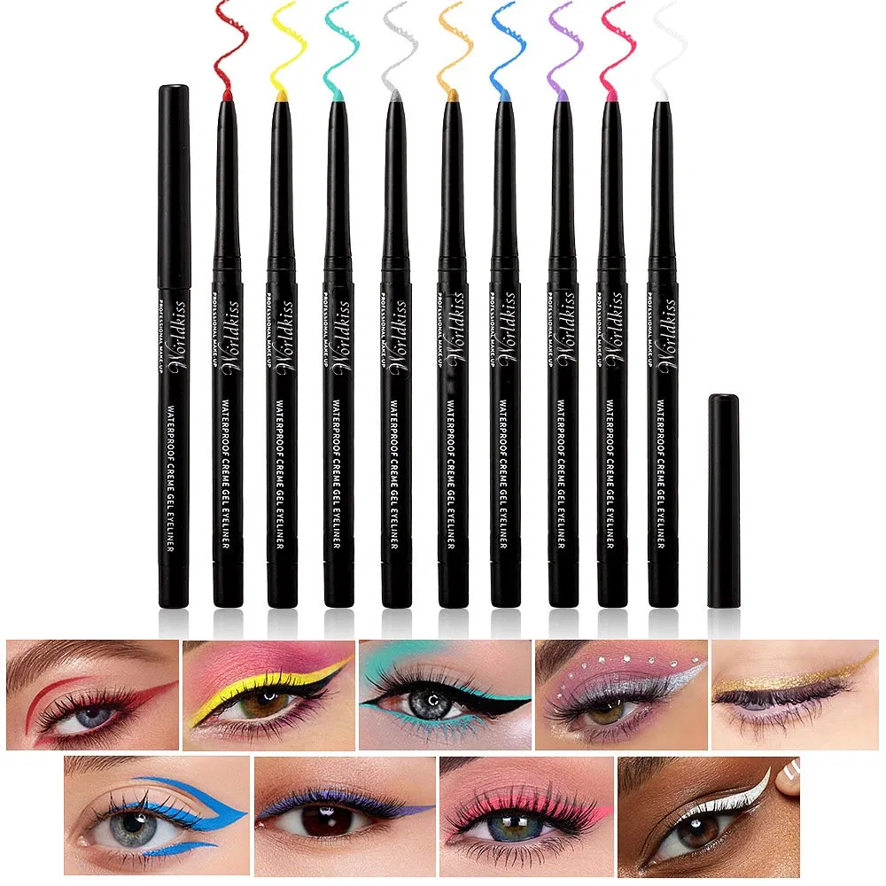 Liquid Waterproof Smudge-Proof Quick-Dry Forming Eyeliner