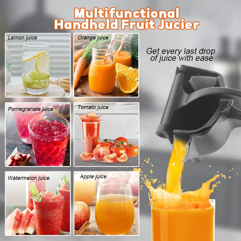 Daosheng China Low Price Household Aluminum Alloy Manual Easy to Clean Lemon Juicer Fruit Squeezer Vegetable Juicer
