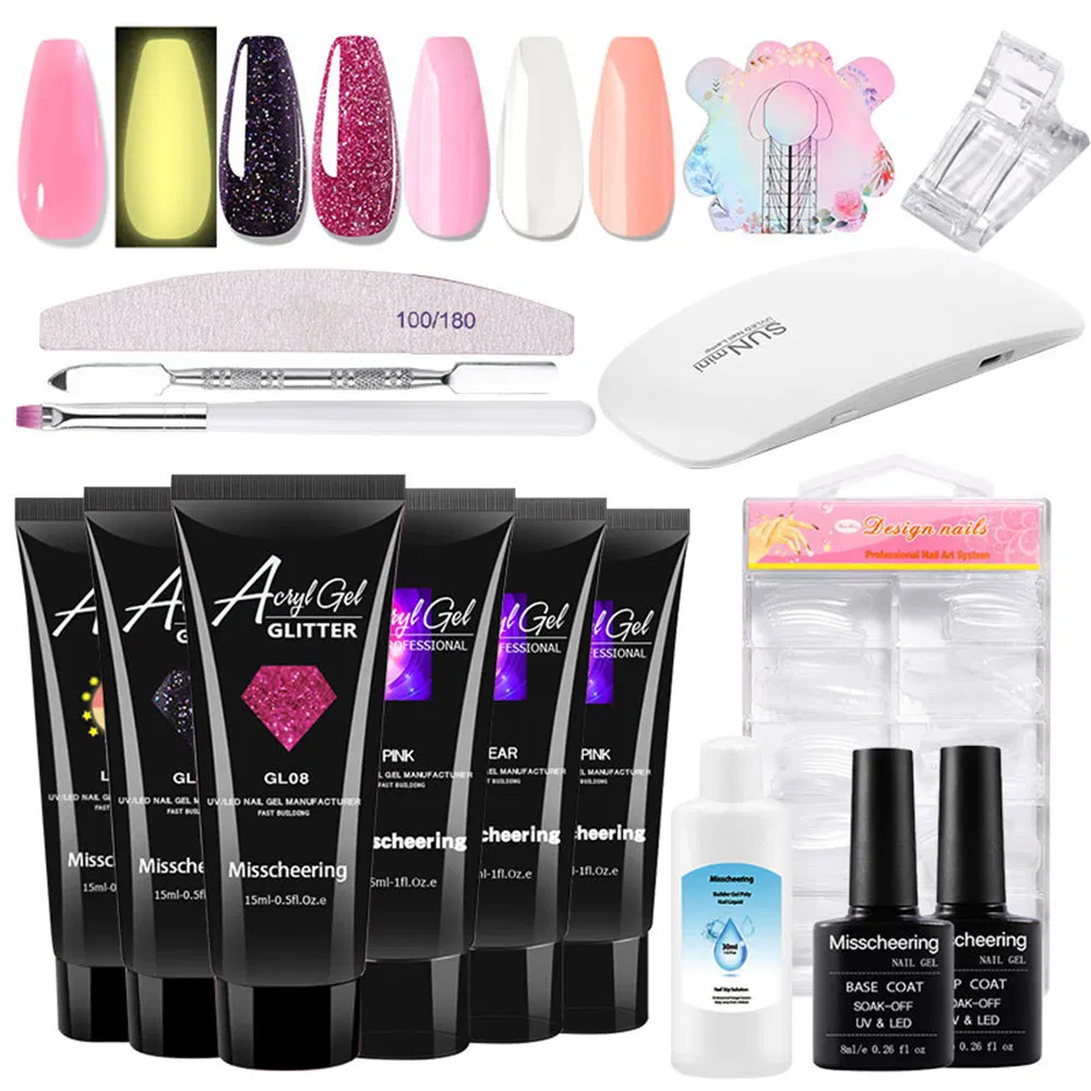Nail Extension Color LED UV Nail Gel Acrylic Nails for Nail Extension Long Lasting Gel