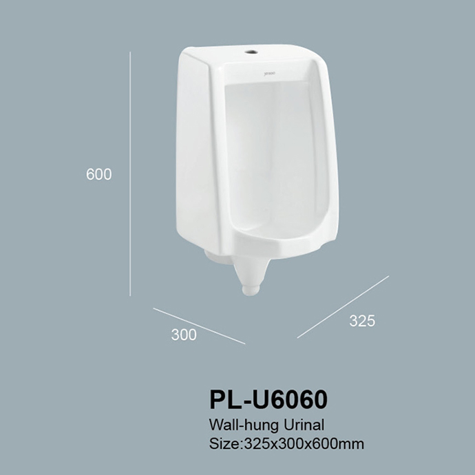 China Supplier Classic Bathroom Restroom Washroom Man Male Wc Toilet Wall Hung Urinal