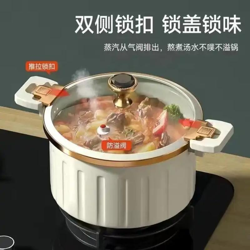 Micro Pressure Cooker Maifan Stone Soup Pot Non-Stick Pot Multi-Functionpressure Cooking Pot