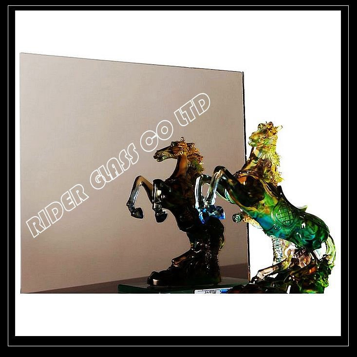 1.5-8mm Double Coated Aluminium Mirror Glass