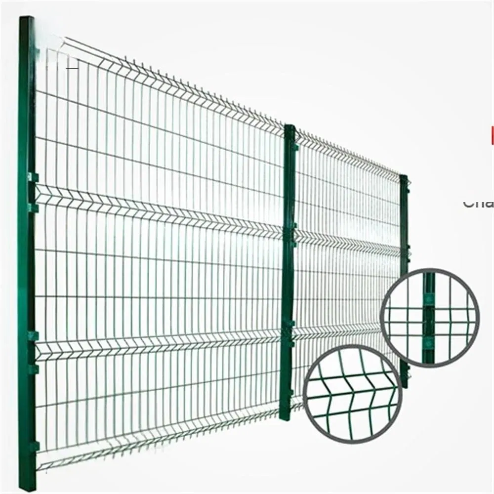 High Quality Galvanized PVC 3D Welded Steel Iron Wire Garden Fence Panels