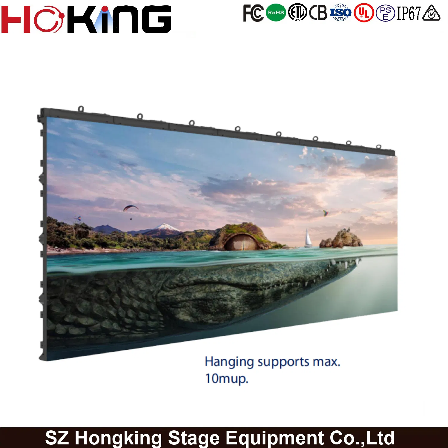 Factory Price P2.9/P3.91/P4.81 Indoor/Outdoor Rental Advertising Full Color LED Billboard Sign