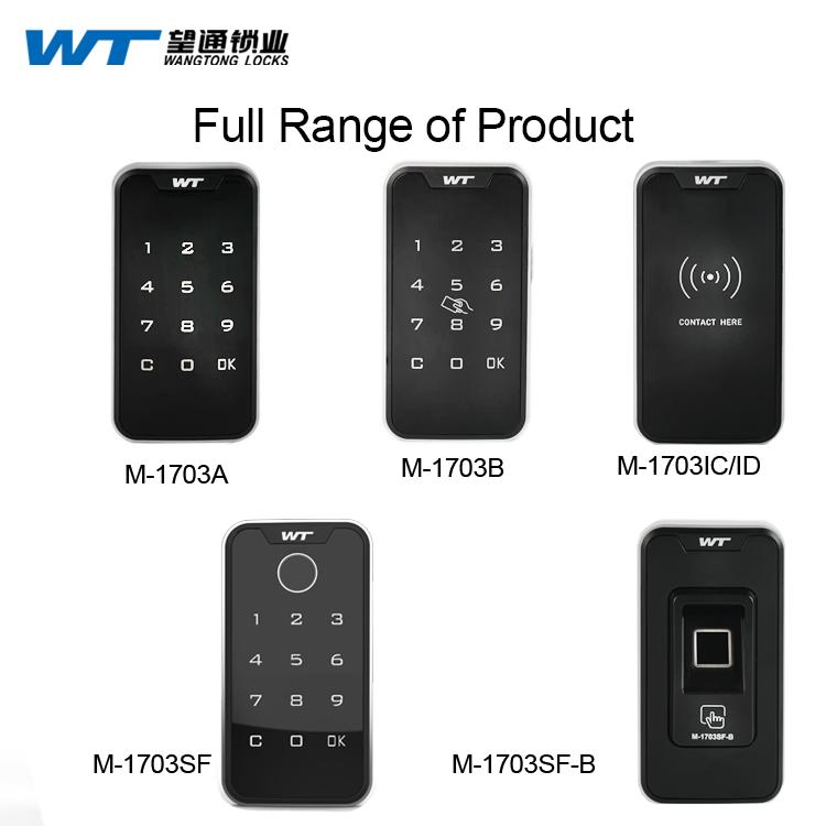 Wt Wangtong M-1703-00IC Sauna Cabinet Sensor Induction Electronic Lock for Club Fitness