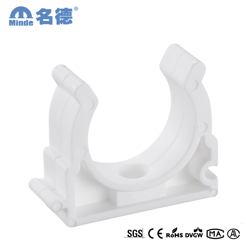 High-Quality PPR Plastic Double Clips for Pipe Fittings