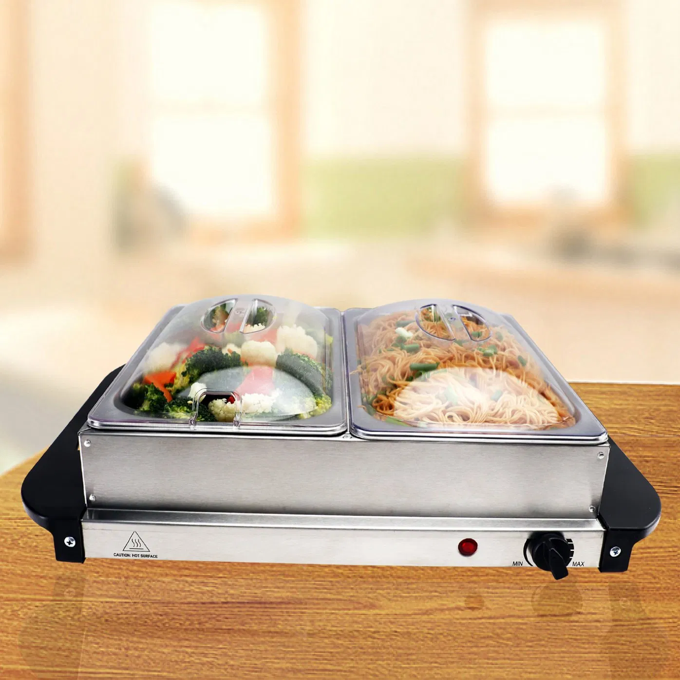 Electric Kitchenware Buffet Food Warmer Heater Warming Tray