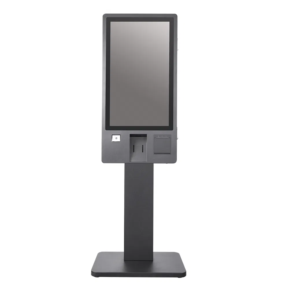 Higher Quality Payment Kiosk 24" 27" 32" Floor Standing Touch Screen Kiosk Self Ordering Self Service Kiosk for Payments