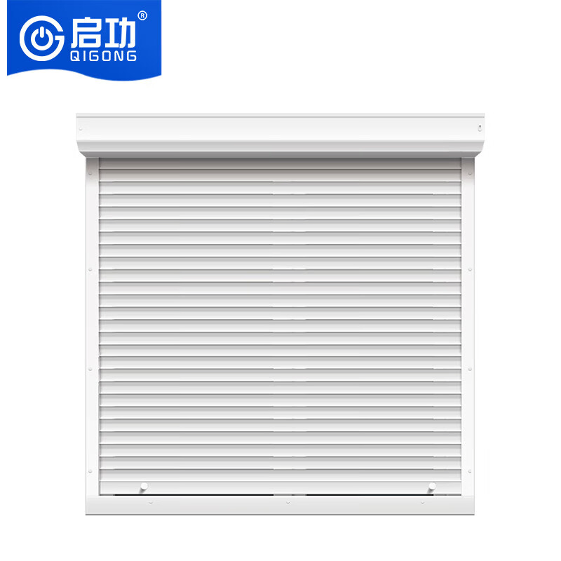 Double-Layer Hollow Aluminum Garage Hotel Industrial Rolling Shutter Door High Speed Door
