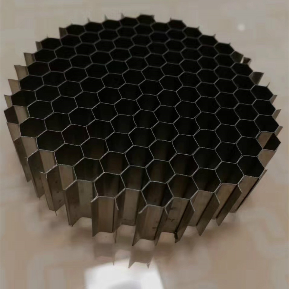 Unexpanded Aluminum Honeycomb Core Slice Block for Sandwich Panel Untreated / Rustproof Coating / Degreasing
