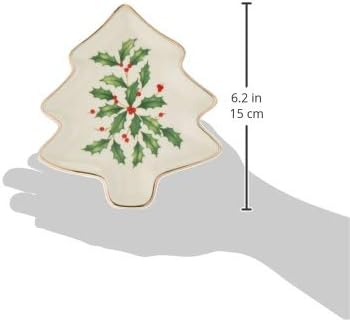 Christmas Tree Shaped Ceramic Divided Snack Tray Appetizer Plate Dessert Plates for Party