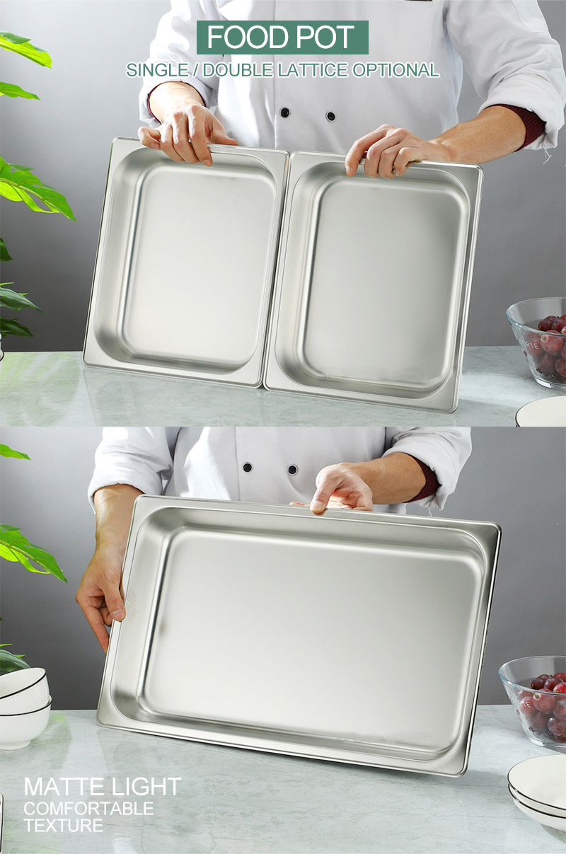 Elegant 9L Stainless Steel Buffet Food Warmer Chafing Dish Set for Catering and Restaurant