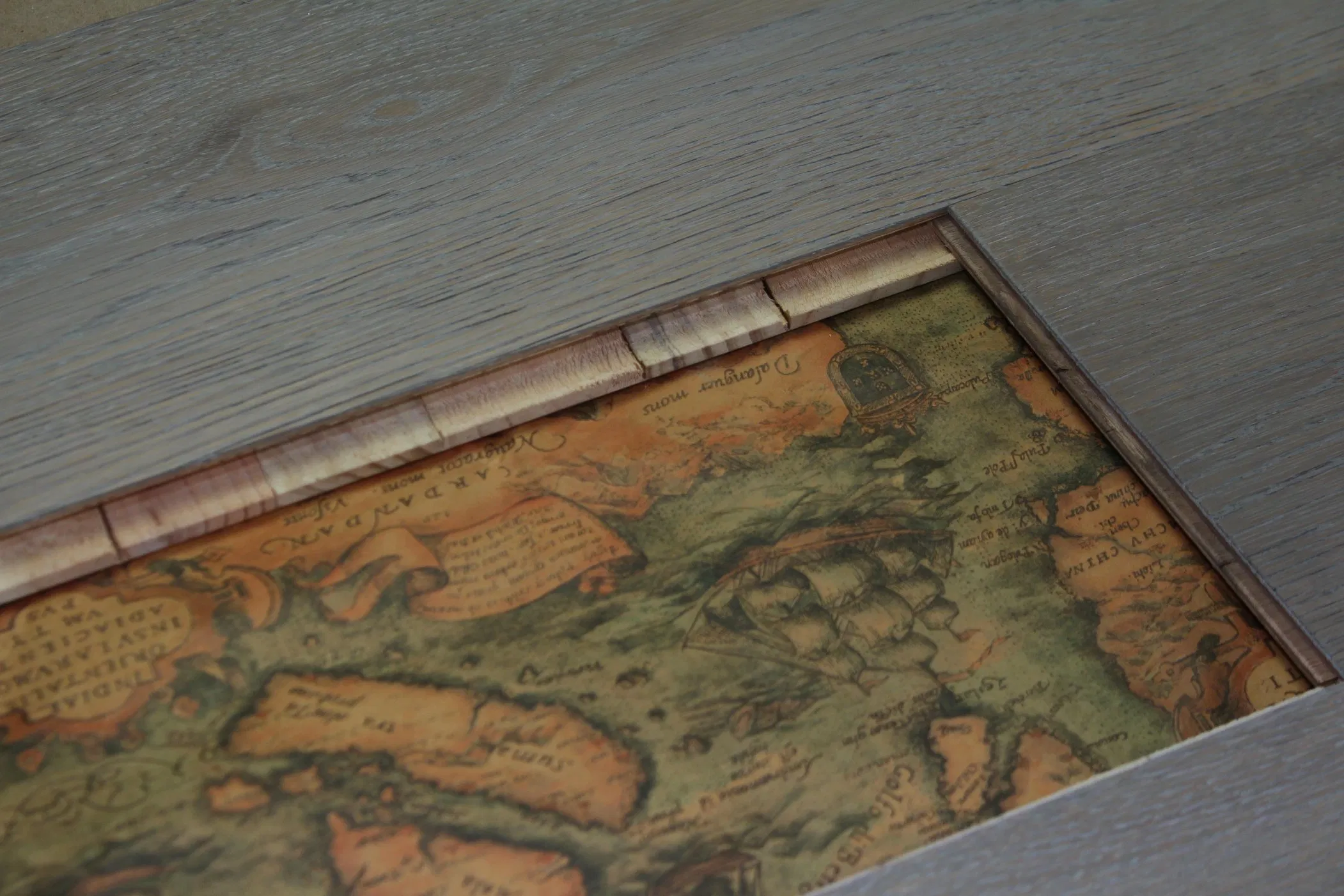 Euro Oak Engineered Wood Floor with UV Oil for Heating