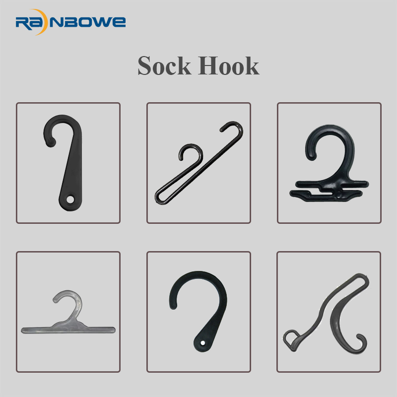 Small China Factory Plastic Sock Packaging with Hook Sock Hanger Hook