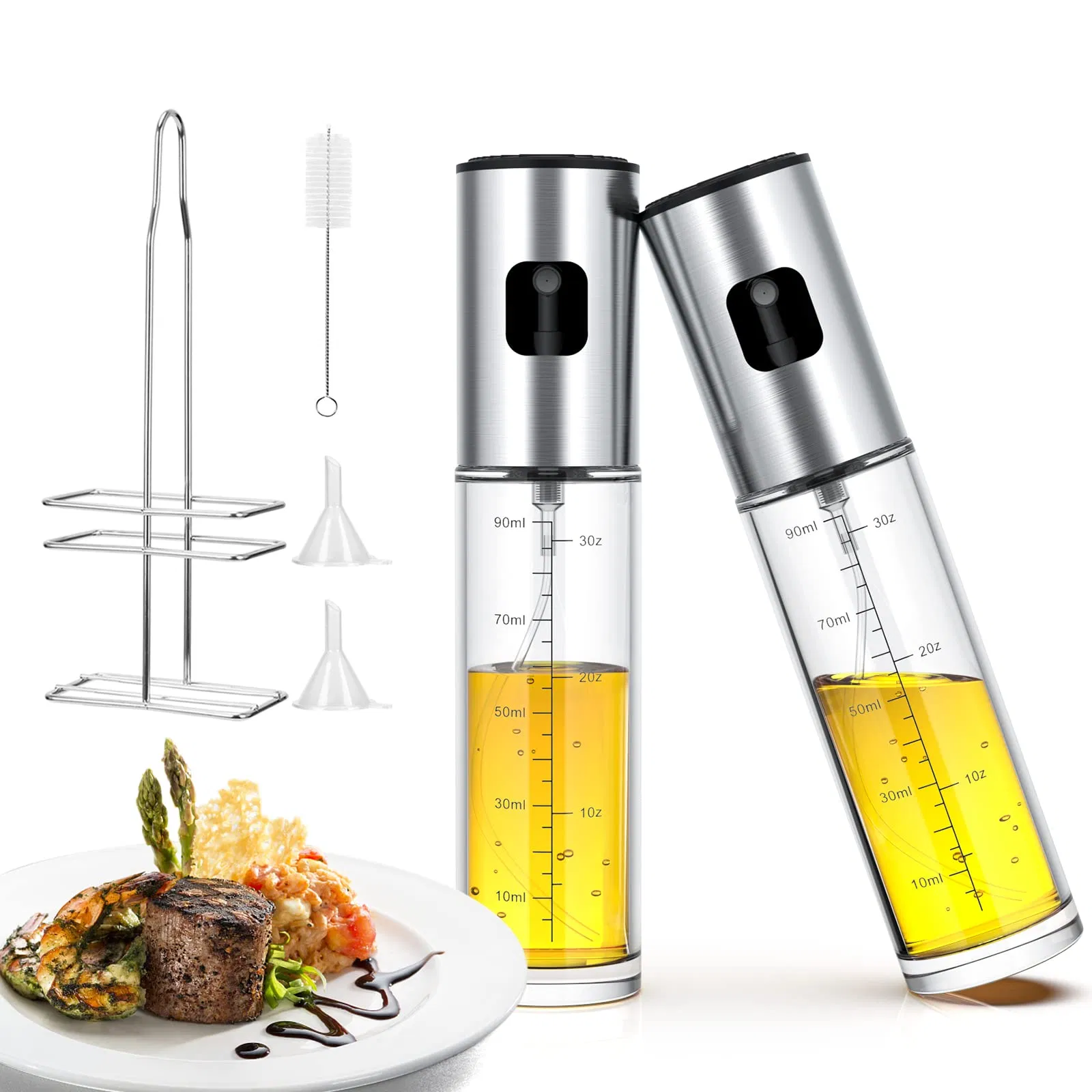 100ml Oil Sprayer Kitchen Oil Sprayer Bottle Atomized Misty Oil Tank