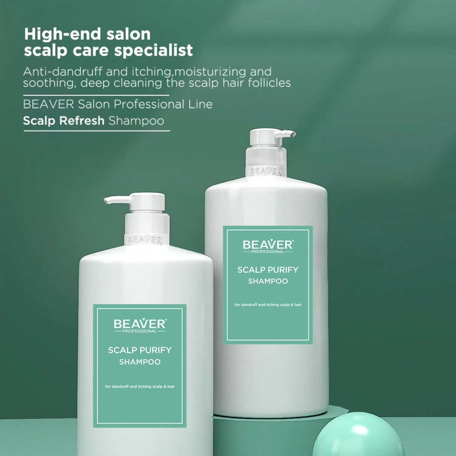 Beaver Professional Salon Sulfate Free Organic Nourishing Hair Shampoo and Conditioner 3L