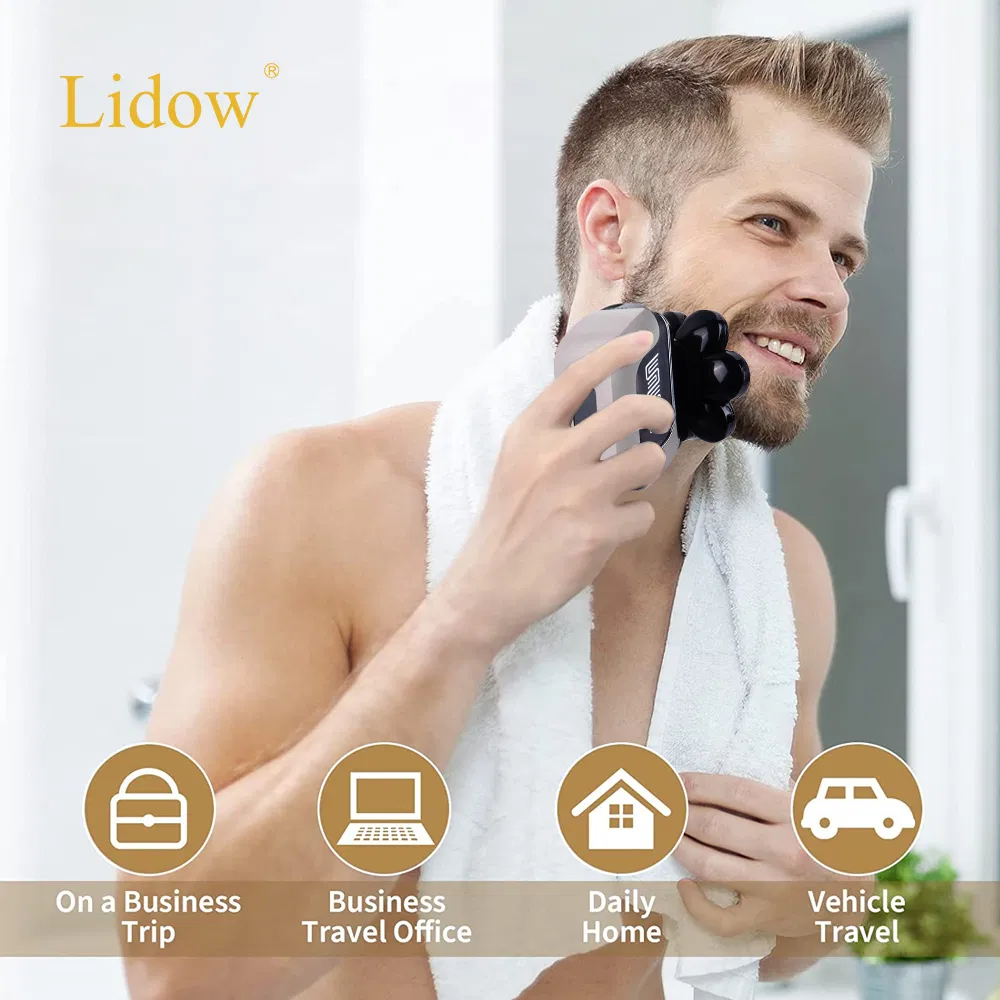 Professional 7 Heads Shaver Men Bald Head Hair Trimmers