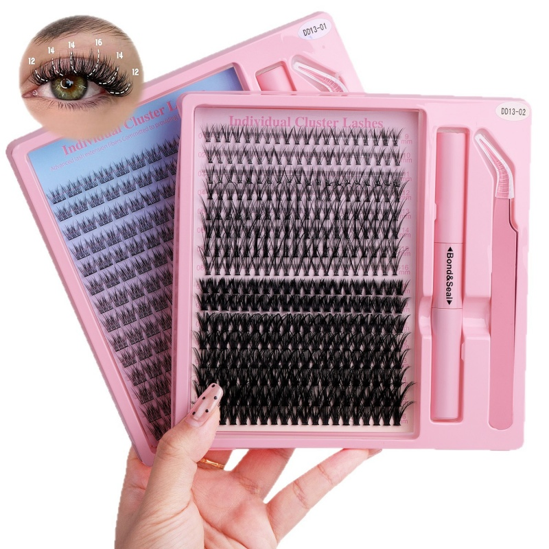 Segmented Eyelash Extension False Eyelashes Kit