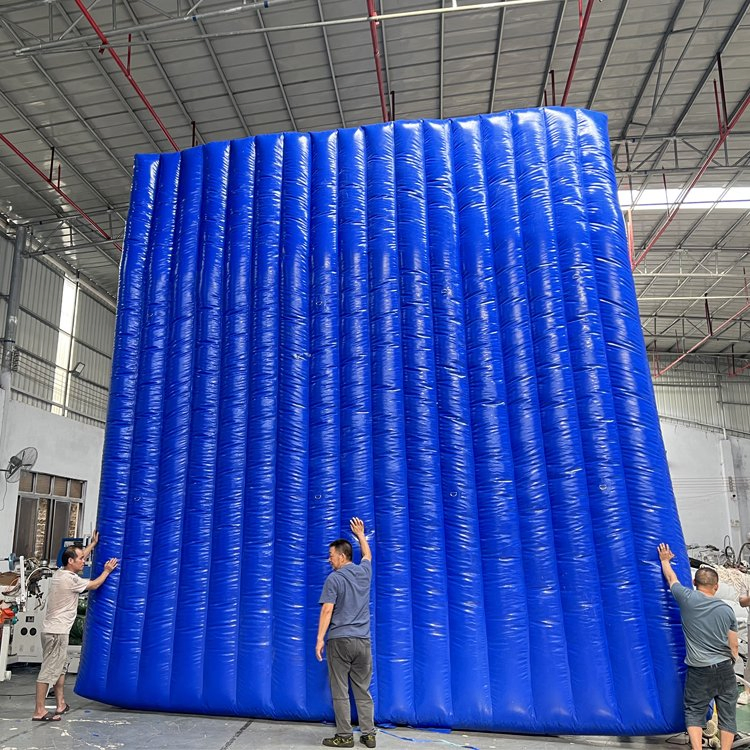 Litong Durable High Quality Temporary PVC Tarpaulin 6m*6m Inflatable Noise Control Sound Barrier Wall