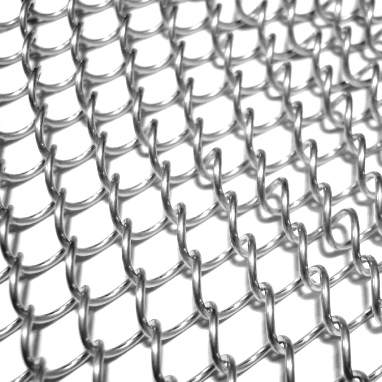 Chain Link Woven Metal Mesh Aluminum Wire Mesh Shower Curtain