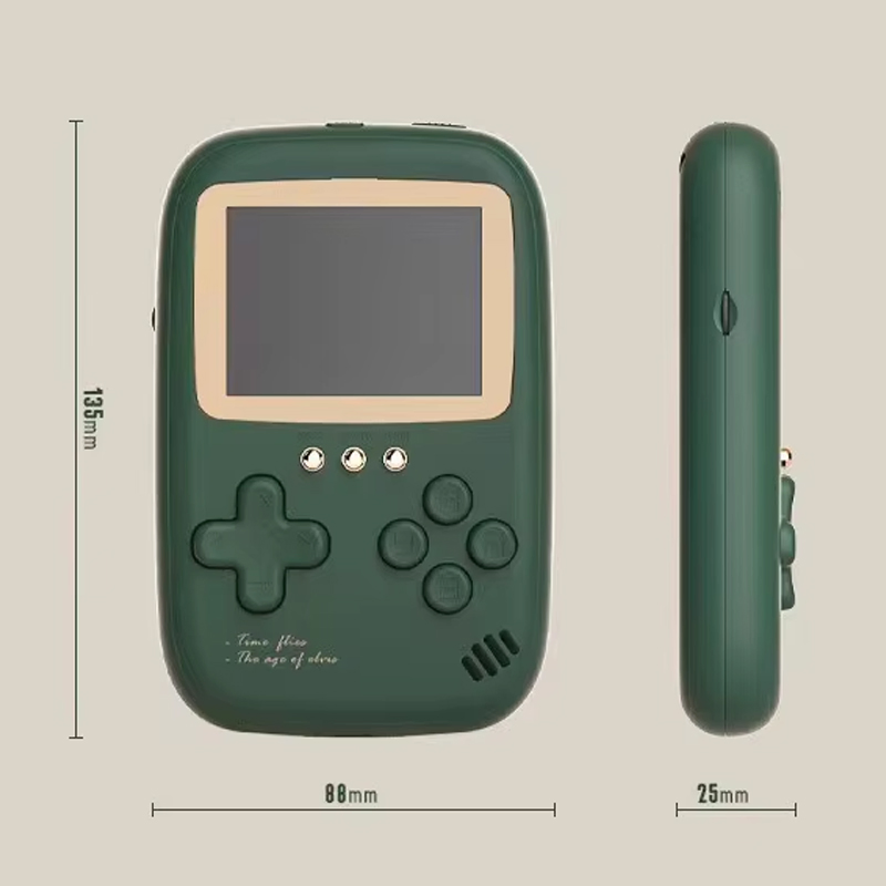 New Retro Handheld Video Console Built-in 500 Classic Games 10000mAh Power Bank Rechargeable Portable Game Player