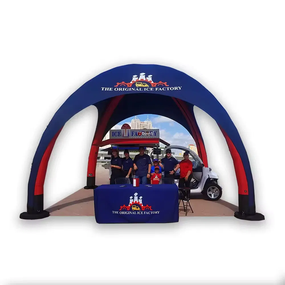 Events Exhibition Sport Outdoor Air Marquee Advertising Promotional Dome Inflatable Gazebo Canopy Air Sealed Tent for Outdoor Geodesic Dome